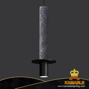 مصباح معلق للخرسانة السوداء LED بتصميم خاص في الغرفة (KH8908B) 
