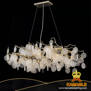 ساطع فاخر داخلي مصباح نيكل معلق (KA316-12)