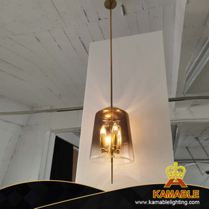 مصباح قلادة زجاجي بتصميم حديث (KPJ18)