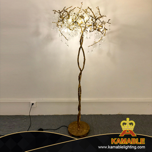 الفاخرة الداخلية الحديثة الديكور الفني التصميم الفني النحاس مصباح الكلمة الذهبي (KJF001)