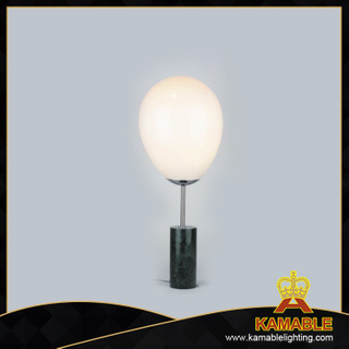 مصباح طاولة رخامي لغرفة المعيشة الأوروبية الحديثة (RST9058L-BK)