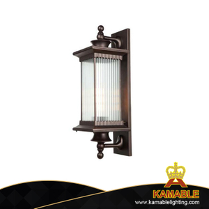 شمعدان حائط زجاجي داخلي عتيق إضاءة (WG92)
